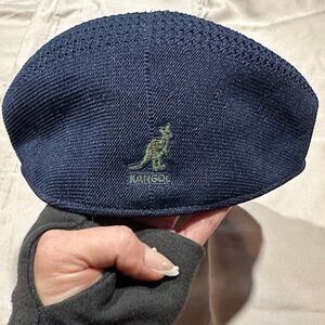 Kangol Dark Blue Textured Cap